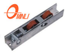 Window Door Accessories Aluminum Bracket Pulley with Double Nylon Coated Bearing (ML-GD012)