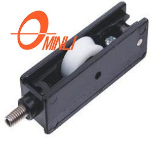 Height Adjustable Single Roller with Needle Bearing in Zinc Bracket ML-FS004 