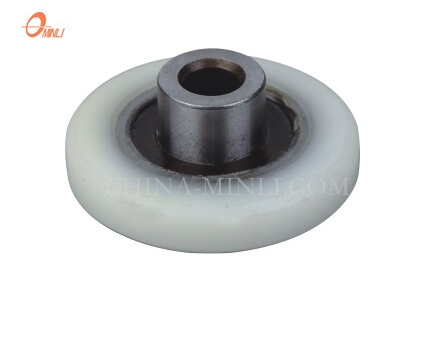 White Bearing Pulley Nylon Wheel Sliding Window Door Roller (ML-AF007)