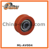 Orange Nylon Pulley V Groove Hardware Accessories for Doors and Windows