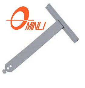 Rolling Shutter Door Spring quincalleria T Shape Hanger Size 150x205mm for Aluminum (ML-HA006)