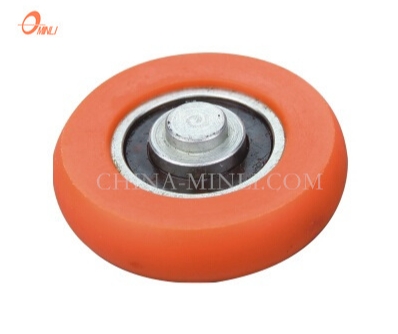 Orange Bearing Nylon Wheel Sliding Window Door Roller Accessories (ML-AR010)