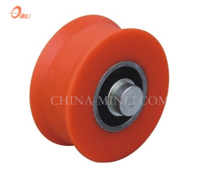 Orange Pulley Nylon Bearing Wheel Sliding Window And Door Roller (ML-AT004)