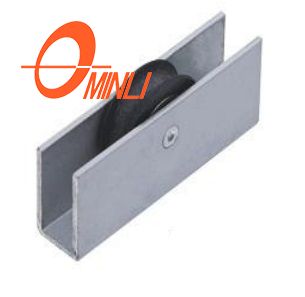 Manufacturer Aluminum Alloy Bracket Pulley Window Roller Metal Bracket Patio Door (ML-GS016)