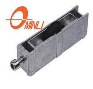 Popular Zinc Bracket Single Pulley for Window And Door Roller (ML-FS019)