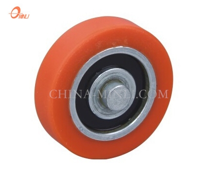 White Bearing Nylon Wheel Roller for Window and Door Pulley(ML-AF017)