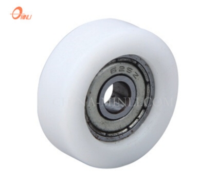 White Bearing Nylon Pulley Wheel Sliding Window Door Accessories Roller (ML-AF011)
