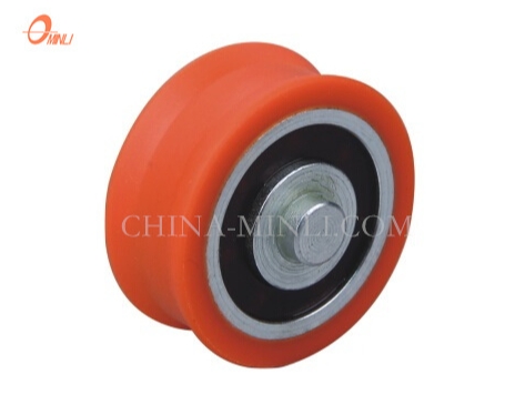 Orange Bearing Wheel Nylon Sliding Window Door Roller (ML-AT001)