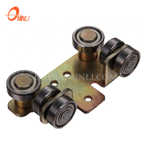 High Quality Rust Prevention Window Roller with Bearing Pvc Sliding Door Window Roller Wheel with CE 