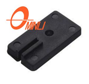 Black Custom PVC And Nylon Material Parts Window Accessories （ML-HA023)
