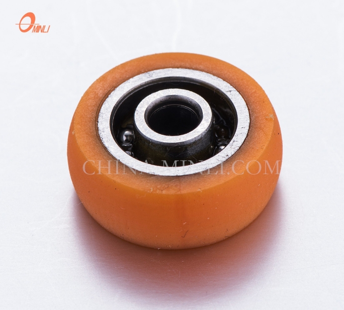 Orange Bearing Nylon Wheel Sliding Window Door Roller (ML-AR031)