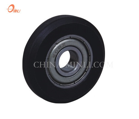 Black 608z Bearing Nylon Wheel Sliding Window Door Roller (ML-AF005)