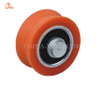 Orange Good Quality Bearing Nylon Metal Components Sliding Pulley (ML-AV036)